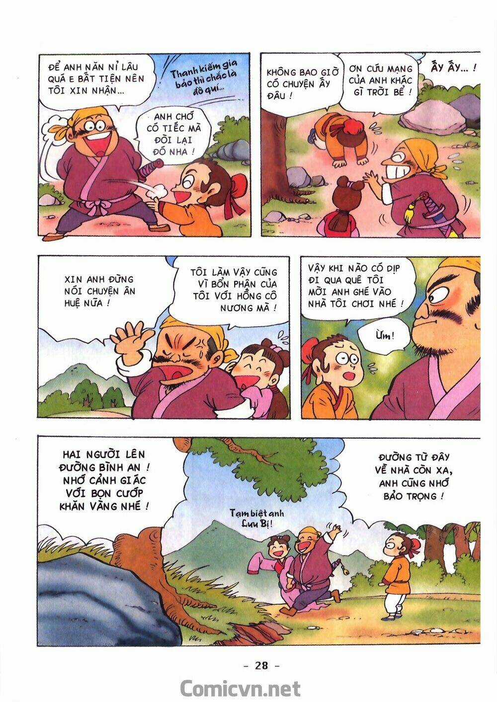 Tam Quốc Hài Diễn Nghĩa Chapter 1 trang 29