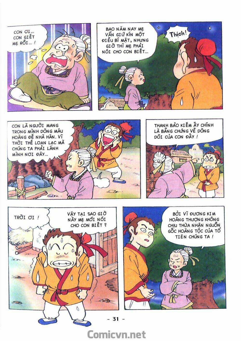 Tam Quốc Hài Diễn Nghĩa Chapter 1 trang 32