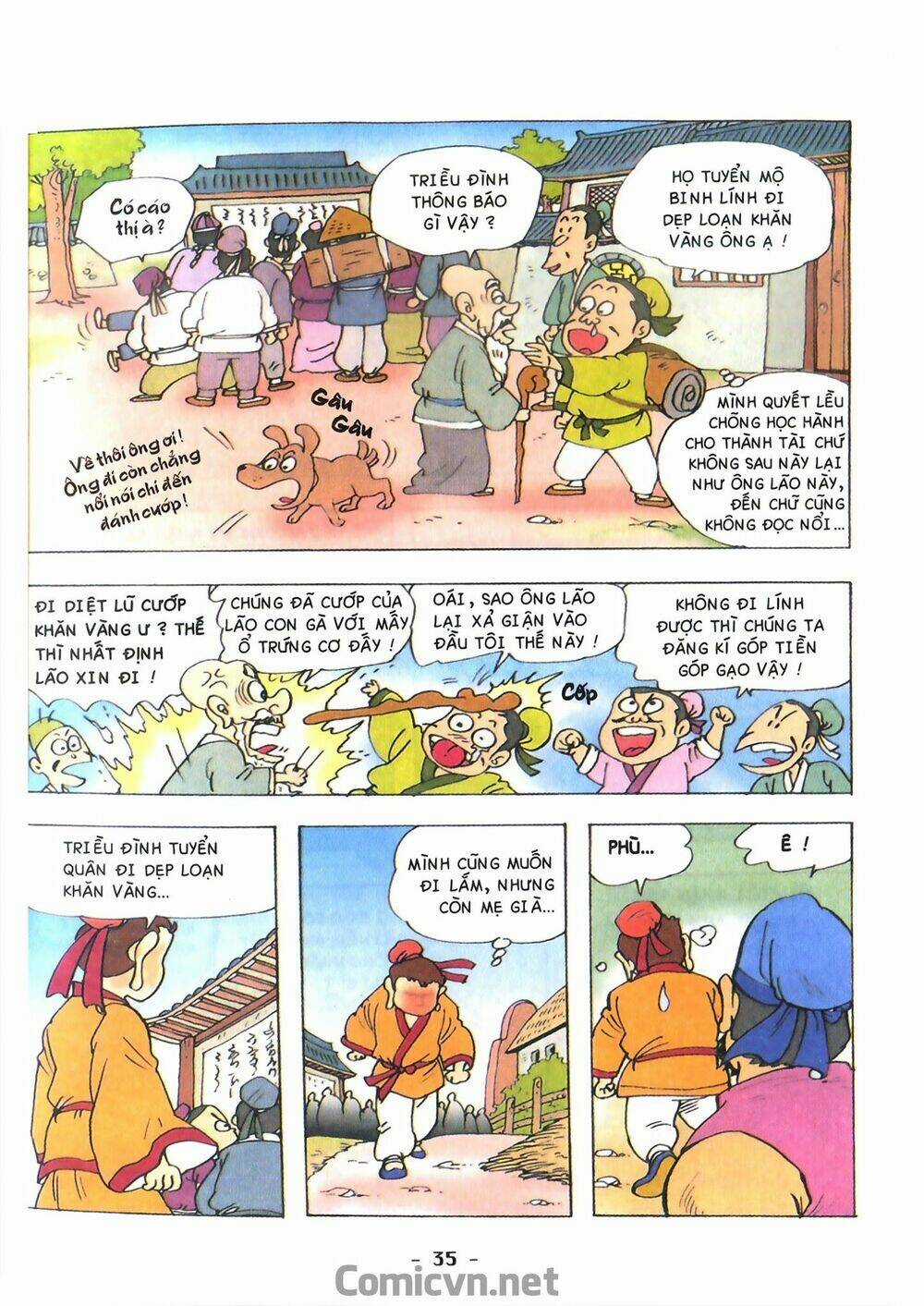 Tam Quốc Hài Diễn Nghĩa Chapter 1 trang 36