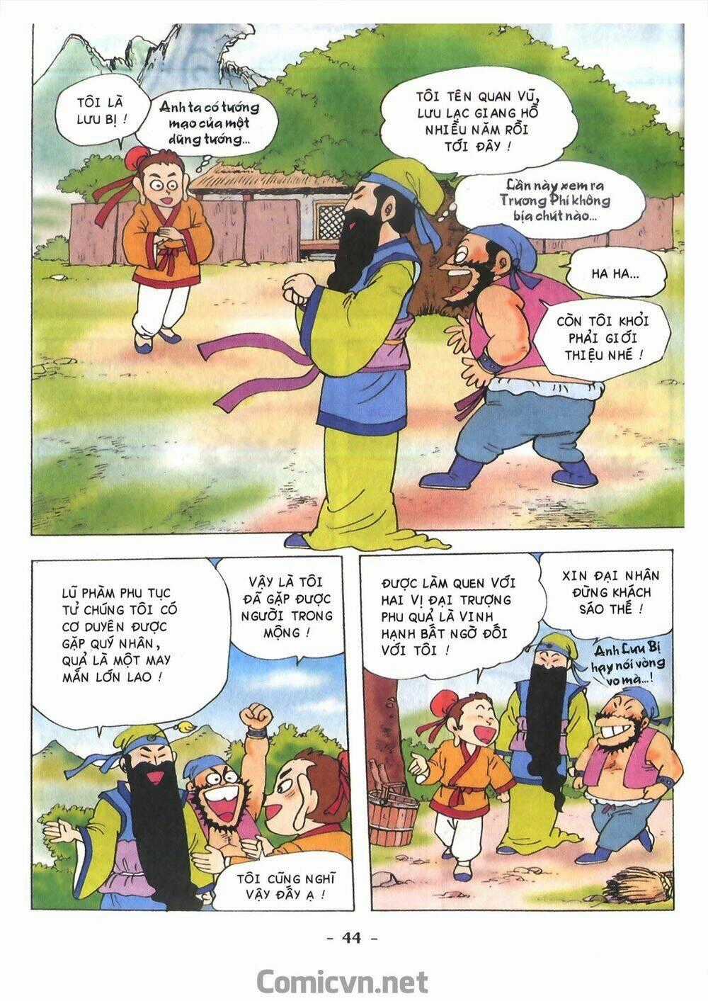 Tam Quốc Hài Diễn Nghĩa Chapter 1 trang 45