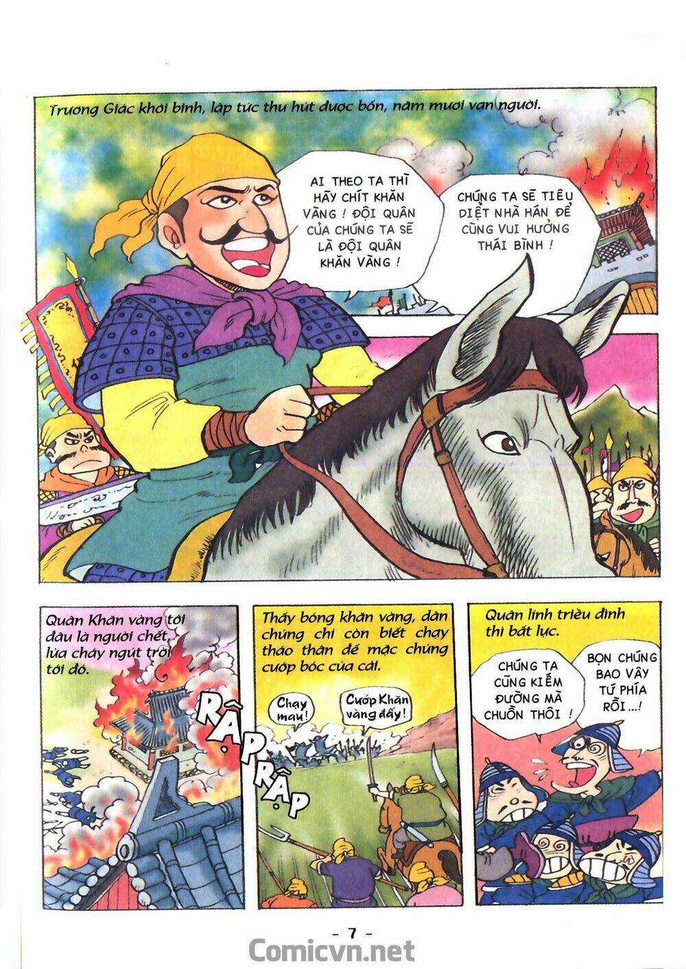 Tam Quốc Hài Diễn Nghĩa Chapter 1 trang 8