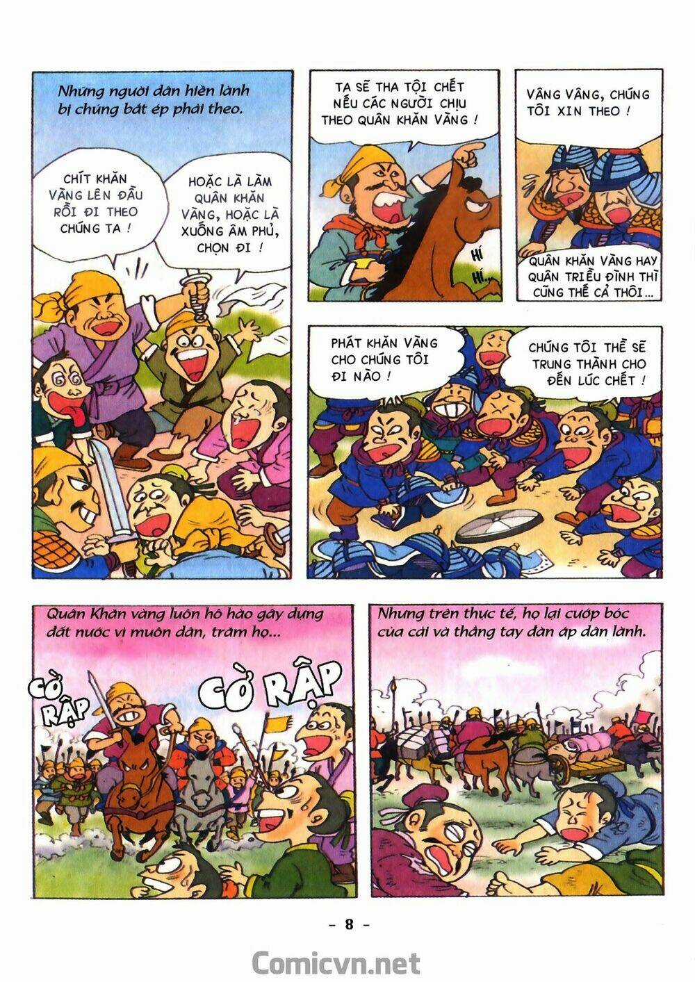 Tam Quốc Hài Diễn Nghĩa Chapter 1 trang 9