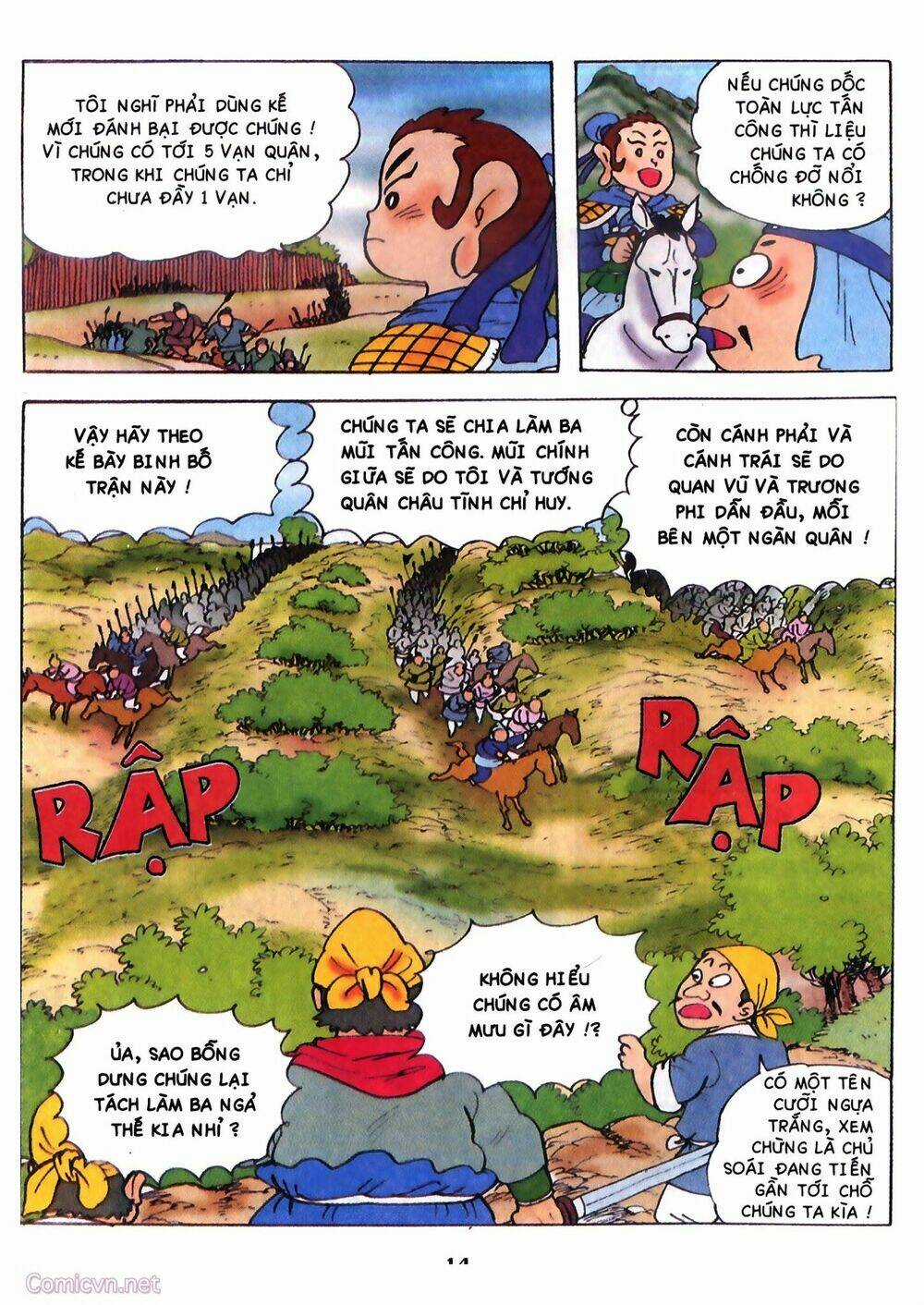 Tam Quốc Hài Diễn Nghĩa Chapter 2 trang 13