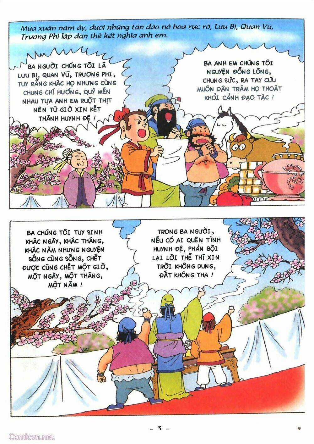 Tam Quốc Hài Diễn Nghĩa Chapter 2 trang 2