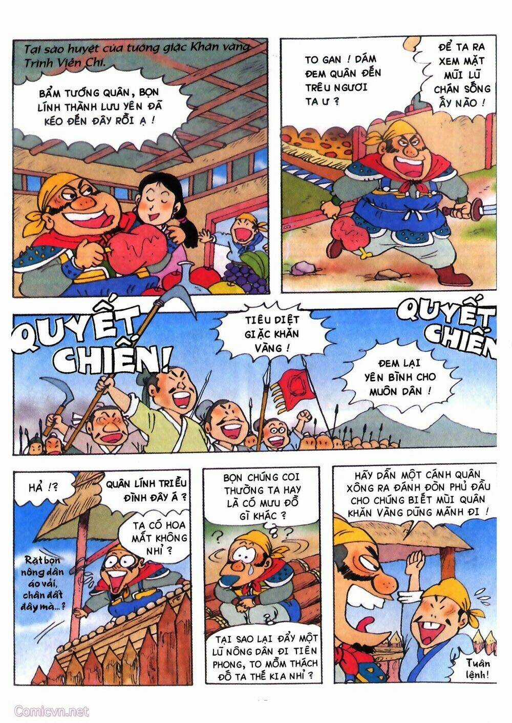 Tam Quốc Hài Diễn Nghĩa Chapter 2 trang 9