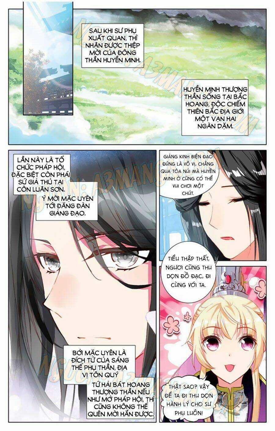 Tam Sinh Tam Thế - Thập Lý Đào Hoa Chapter 12.2 trang 1