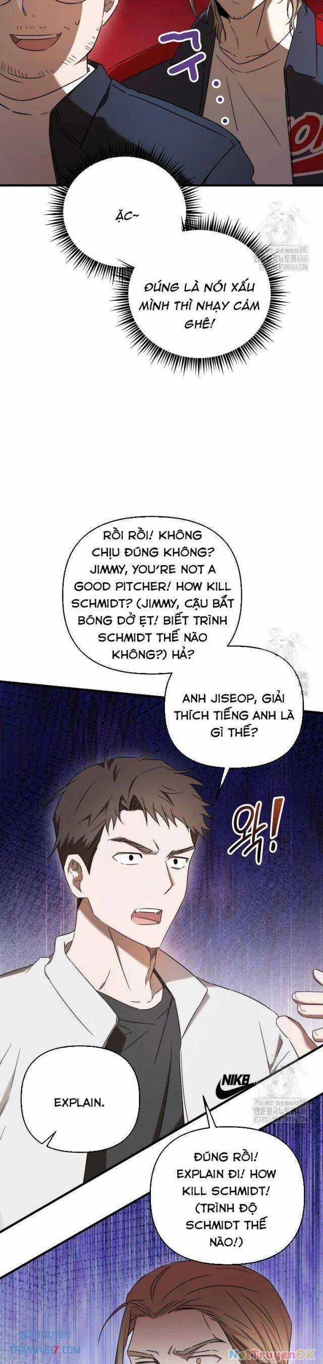 Tân Binh Của Đội Bóng Chày Quá Giỏi Chương 30 trang 12