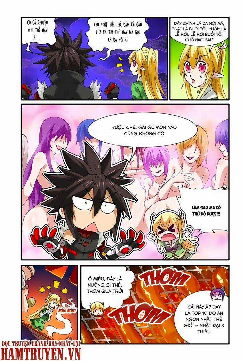 Tấn Công Nào! Ma Vương! Chapter 15 trang 17