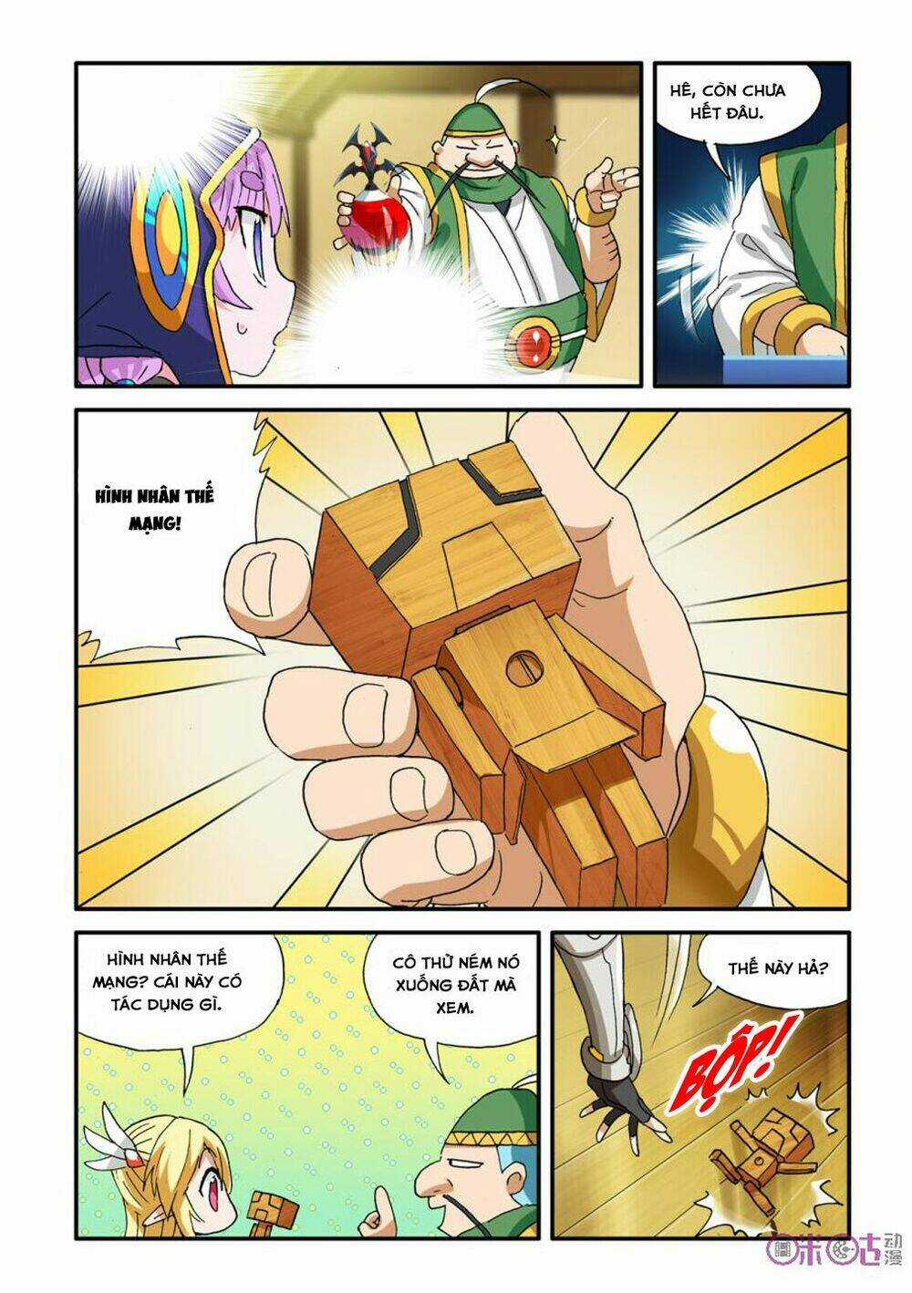 Tấn Công Nào! Ma Vương! Chapter 35 trang 4