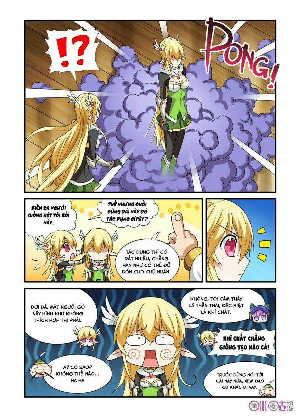 Tấn Công Nào! Ma Vương! Chapter 35 trang 5