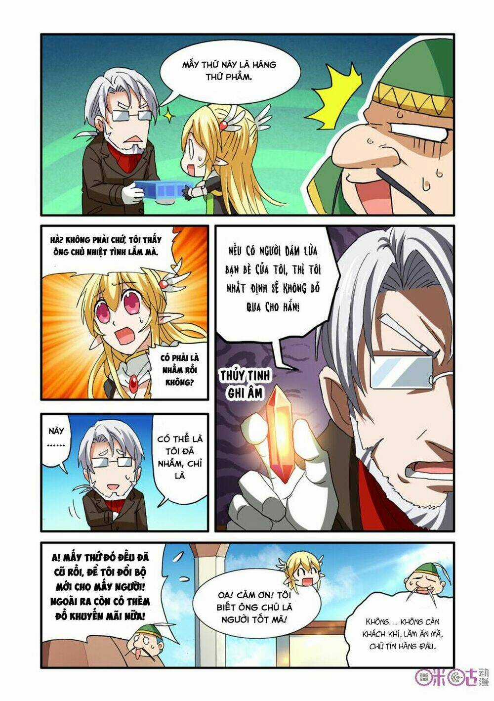 Tấn Công Nào! Ma Vương! Chapter 35 trang 8