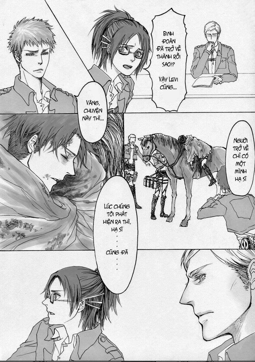 Tấn Công Người Khổng Lồ - Doujinshi Eruri Chapter 1 trang 2