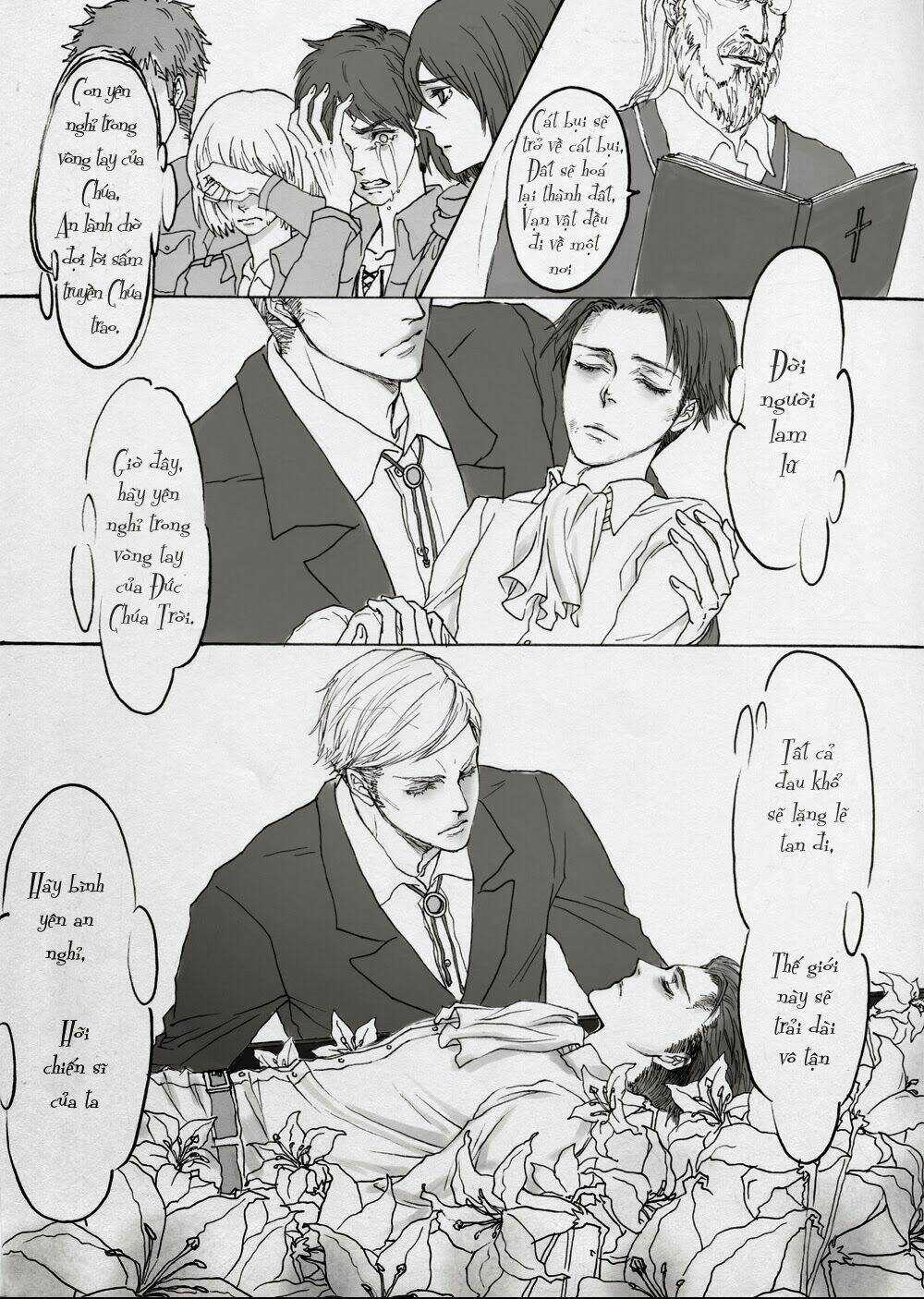 Tấn Công Người Khổng Lồ - Doujinshi Eruri Chapter 1 trang 3