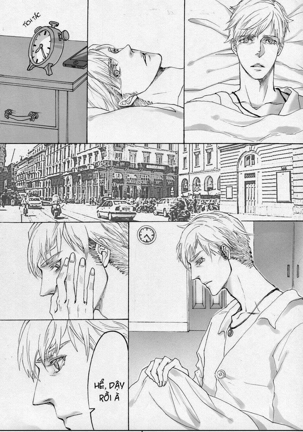 Tấn Công Người Khổng Lồ - Doujinshi Eruri Chapter 1 trang 7