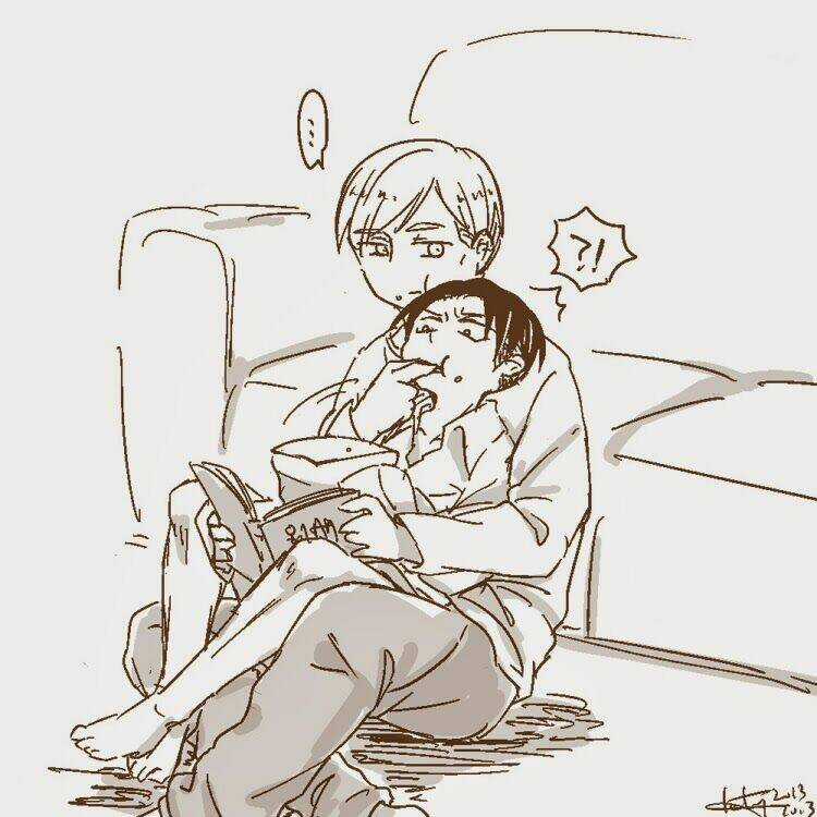 Tấn Công Người Khổng Lồ - Doujinshi Eruri Chapter 19 trang 3