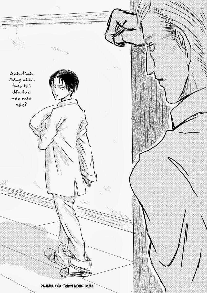 Tấn Công Người Khổng Lồ - Doujinshi Eruri Chapter 22 trang 4