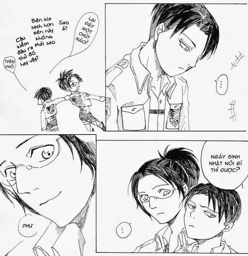 Tấn Công Người Khổng Lồ - Doujinshi Eruri Chapter 23 trang 17