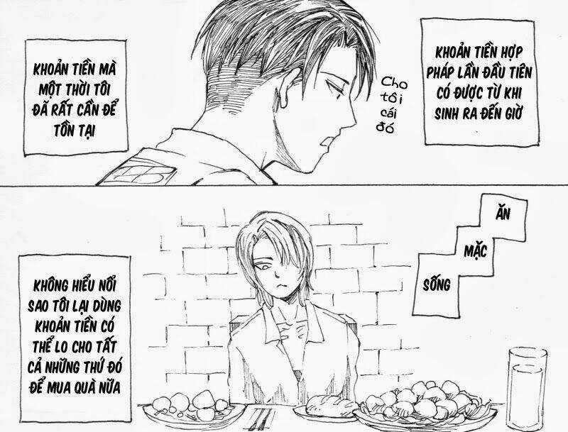 Tấn Công Người Khổng Lồ - Doujinshi Eruri Chapter 23 trang 4