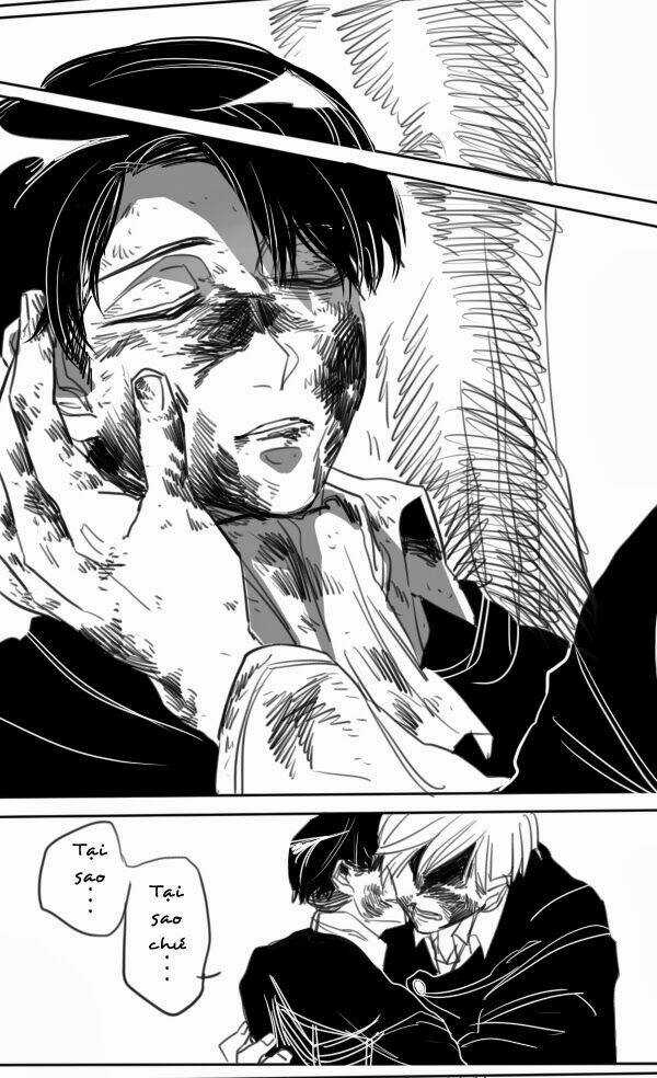 Tấn Công Người Khổng Lồ - Doujinshi Eruri Chapter 3 trang 6