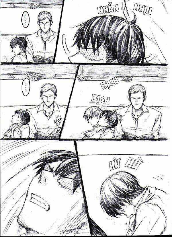 Tấn Công Người Khổng Lồ - Doujinshi Eruri Chapter 4 trang 2