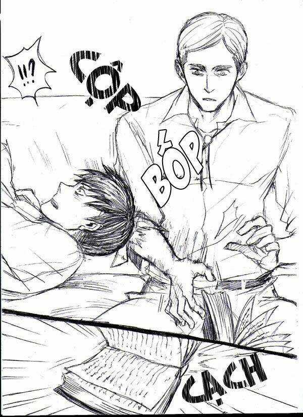 Tấn Công Người Khổng Lồ - Doujinshi Eruri Chapter 4 trang 3