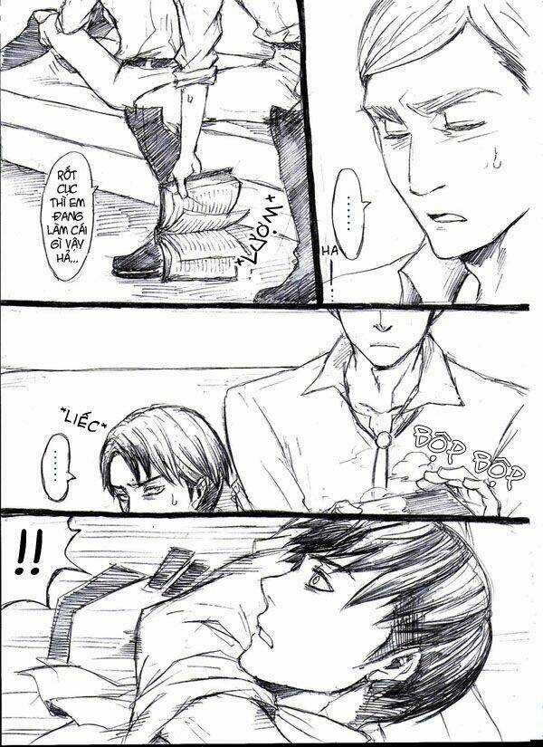Tấn Công Người Khổng Lồ - Doujinshi Eruri Chapter 4 trang 5