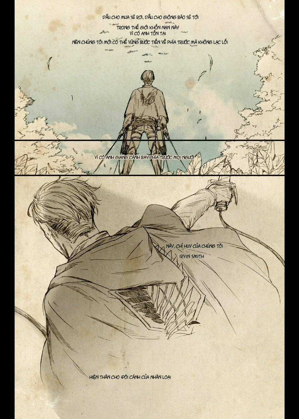 Tấn Công Người Khổng Lồ - Doujinshi Eruri Chapter 8 trang 2