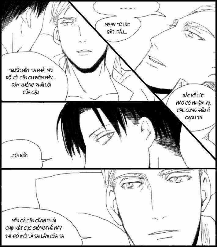 Tấn Công Người Khổng Lồ - Doujinshi Eruri Chapter 9 trang 4