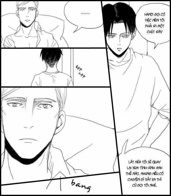 Tấn Công Người Khổng Lồ - Doujinshi Eruri Chapter 9 trang 6