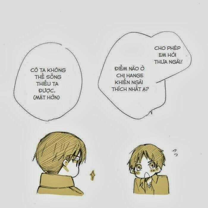 Tấn Công Người Khổng Lồ - Doujinshi LeviHan Chapter 17 trang 5