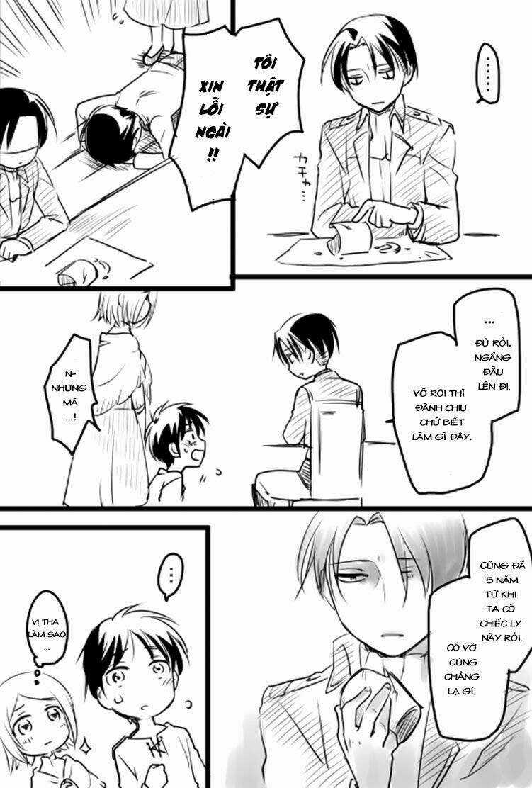 Tấn Công Người Khổng Lồ - Doujinshi LeviHan Chapter 18 trang 3