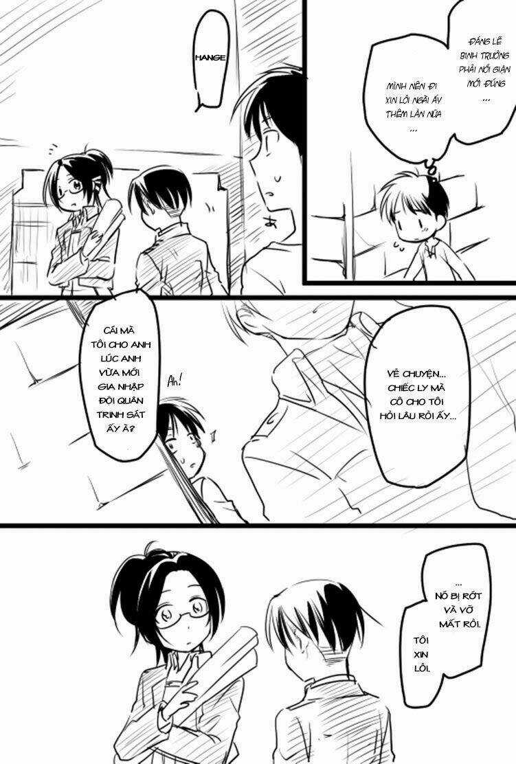 Tấn Công Người Khổng Lồ - Doujinshi LeviHan Chapter 18 trang 4