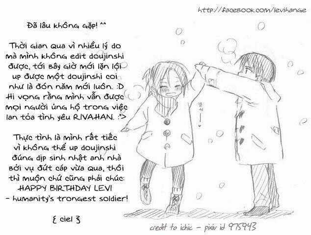 Tấn Công Người Khổng Lồ - Doujinshi LeviHan Chapter 18 trang 6