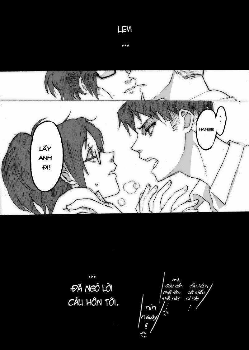 Tấn Công Người Khổng Lồ - Doujinshi LeviHan Chapter 19 trang 3