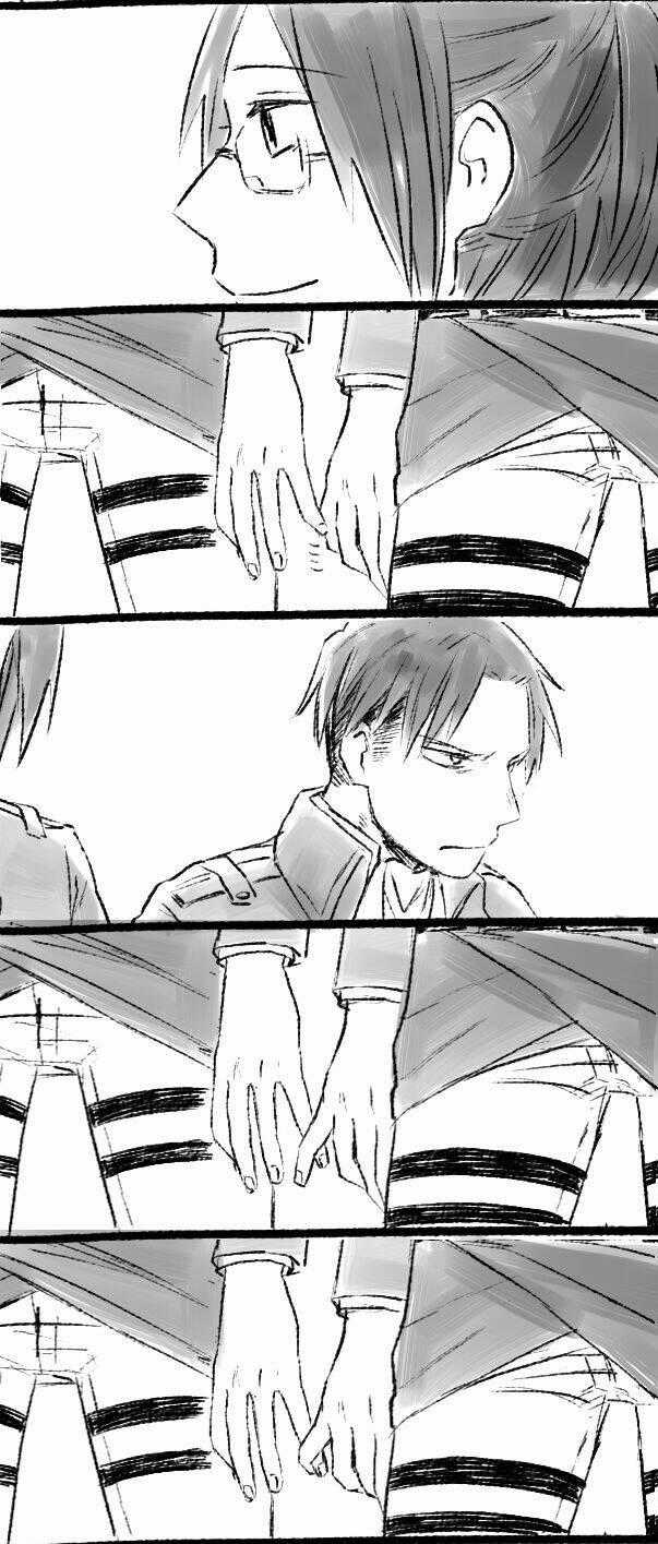 Tấn Công Người Khổng Lồ - Doujinshi LeviHan Chapter 9 trang 1