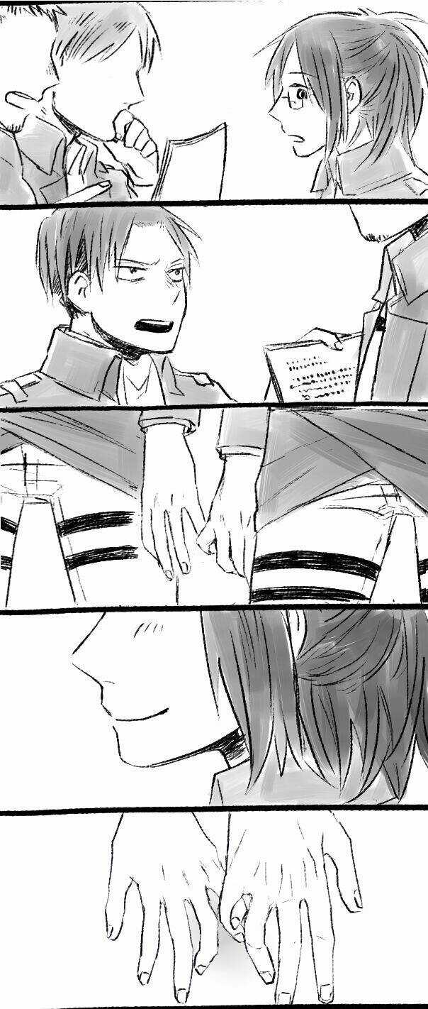 Tấn Công Người Khổng Lồ - Doujinshi LeviHan Chapter 9 trang 2