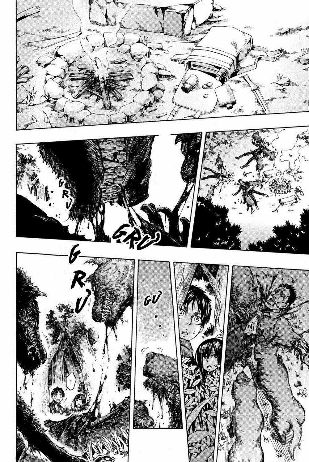 Tấn Công Người Khổng Lồ: Những Cô Gái Mất Tích Chapter 6 trang 32