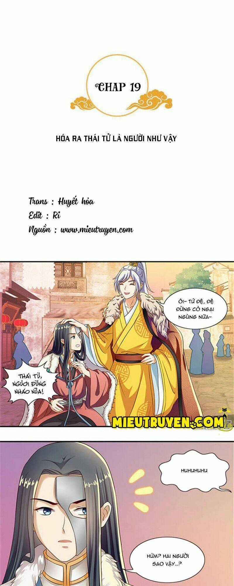 Tận Diệt Vương Gia Mãn Triều Chapter 19 trang 0