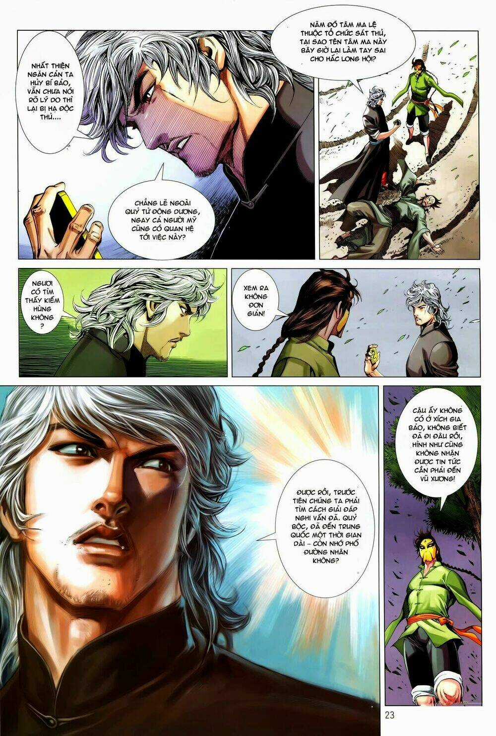 Tân Tác Trung Hoa Anh Hùng Chapter 13 trang 22