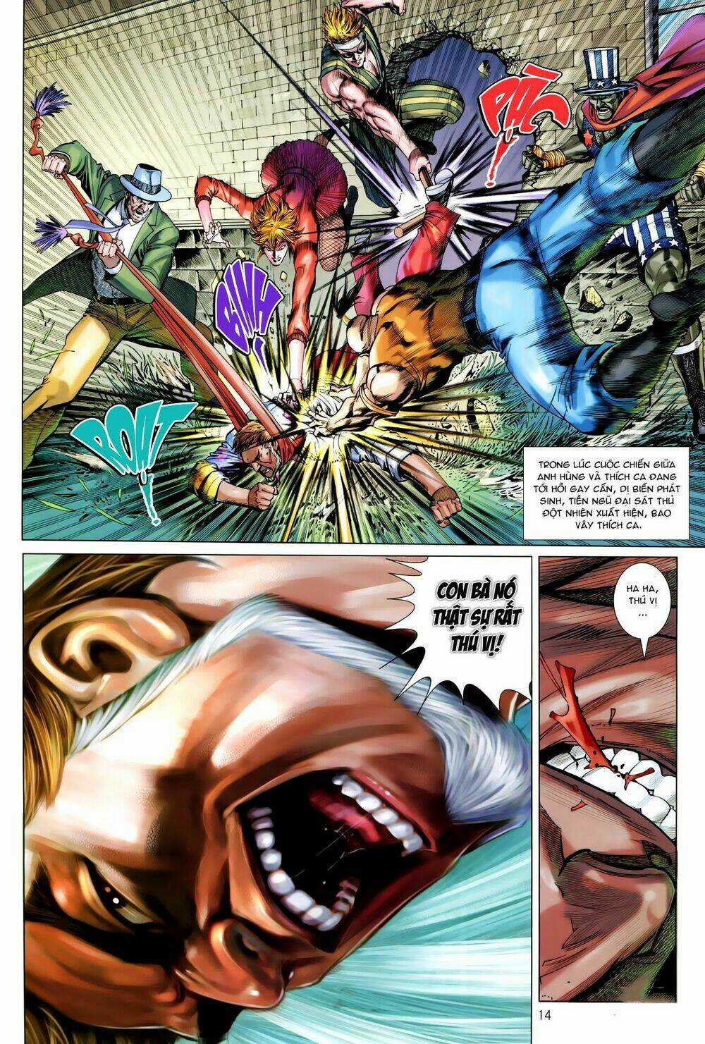 Tân Tác Trung Hoa Anh Hùng Chapter 20 trang 13