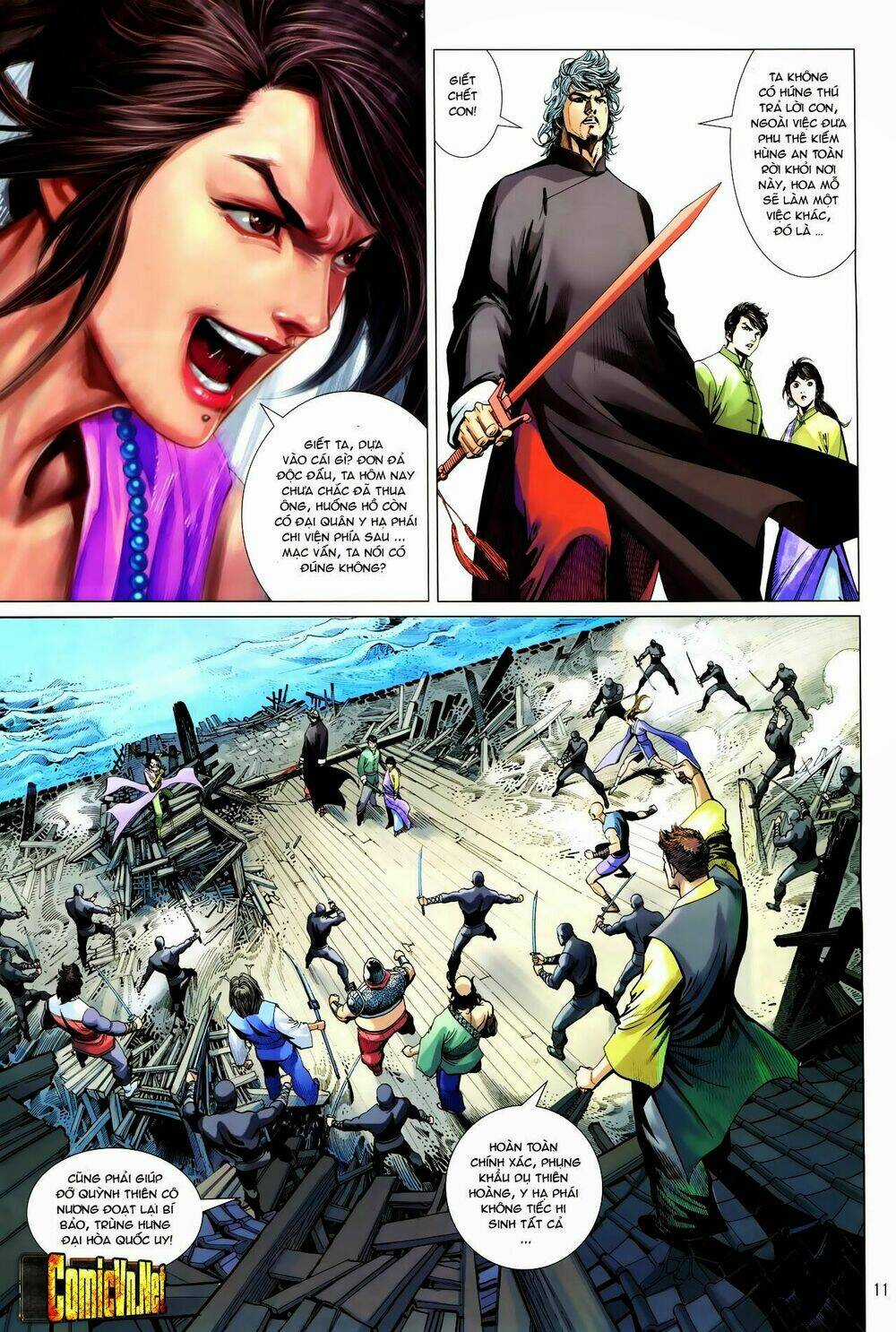 Tân Tác Trung Hoa Anh Hùng Chapter 27 trang 10