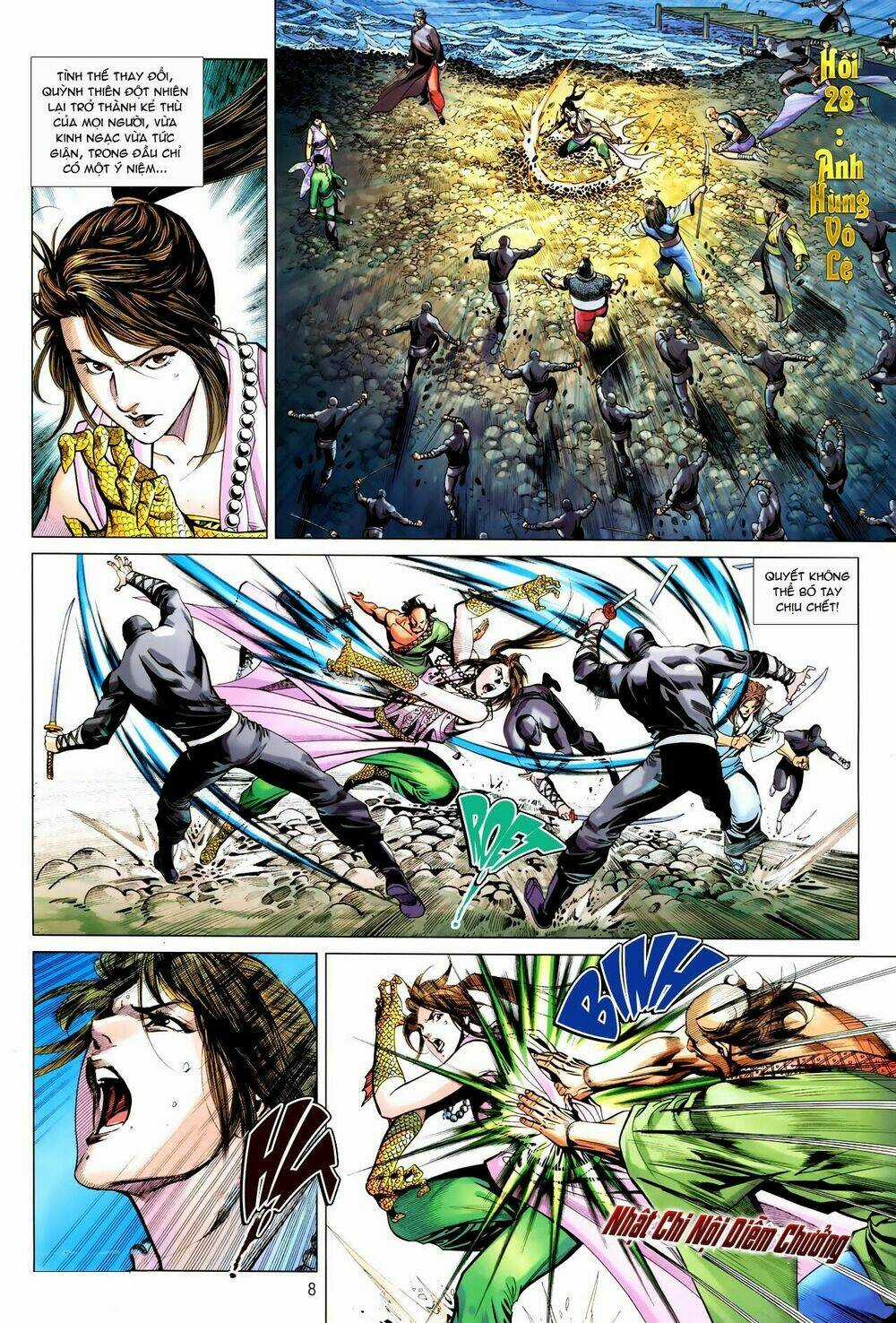 Tân Tác Trung Hoa Anh Hùng Chapter 28 trang 7