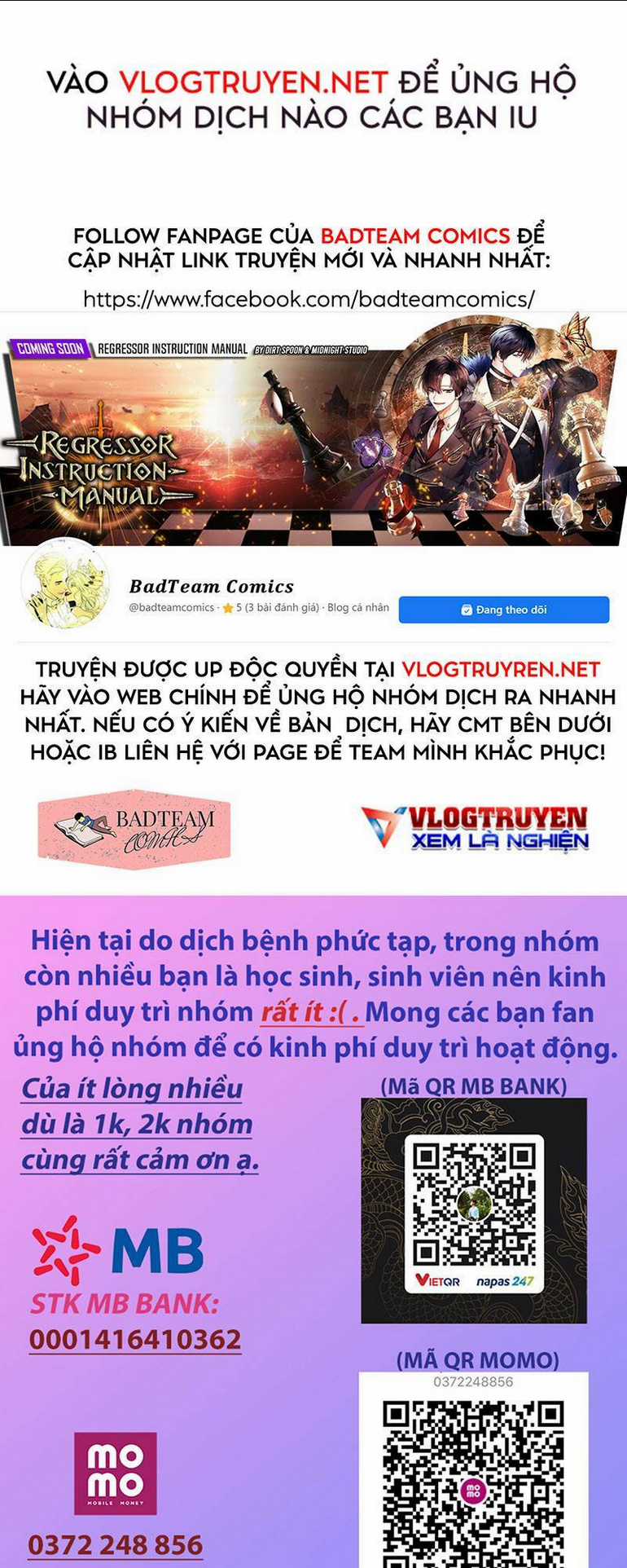 Tàn Tinh Tái Thế Chapter 1 trang 0