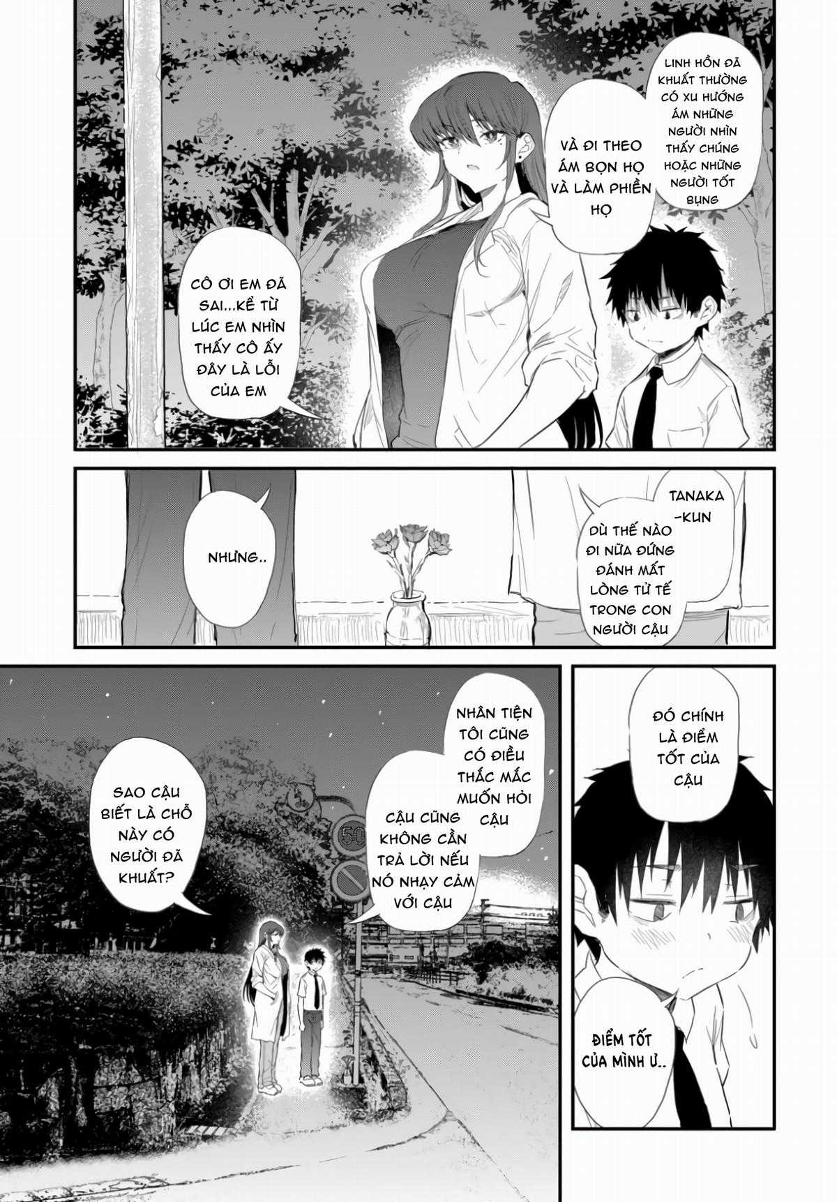 Tanaka Có Năng Lực Nhìn Thấy Ma Chapter 1 trang 17