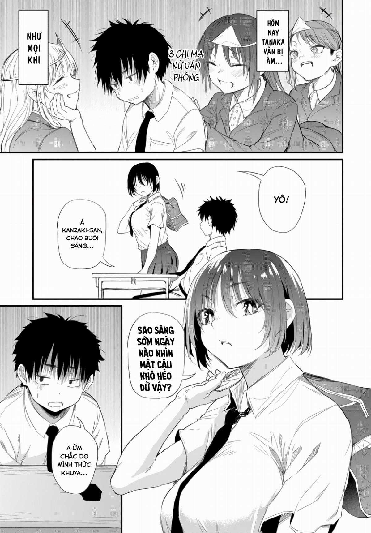 Tanaka Có Năng Lực Nhìn Thấy Ma Chapter 2 trang 2