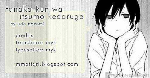 Tanaka Kun Lúc Nào Cũng Bơ Phờ Chapter 7 trang 18
