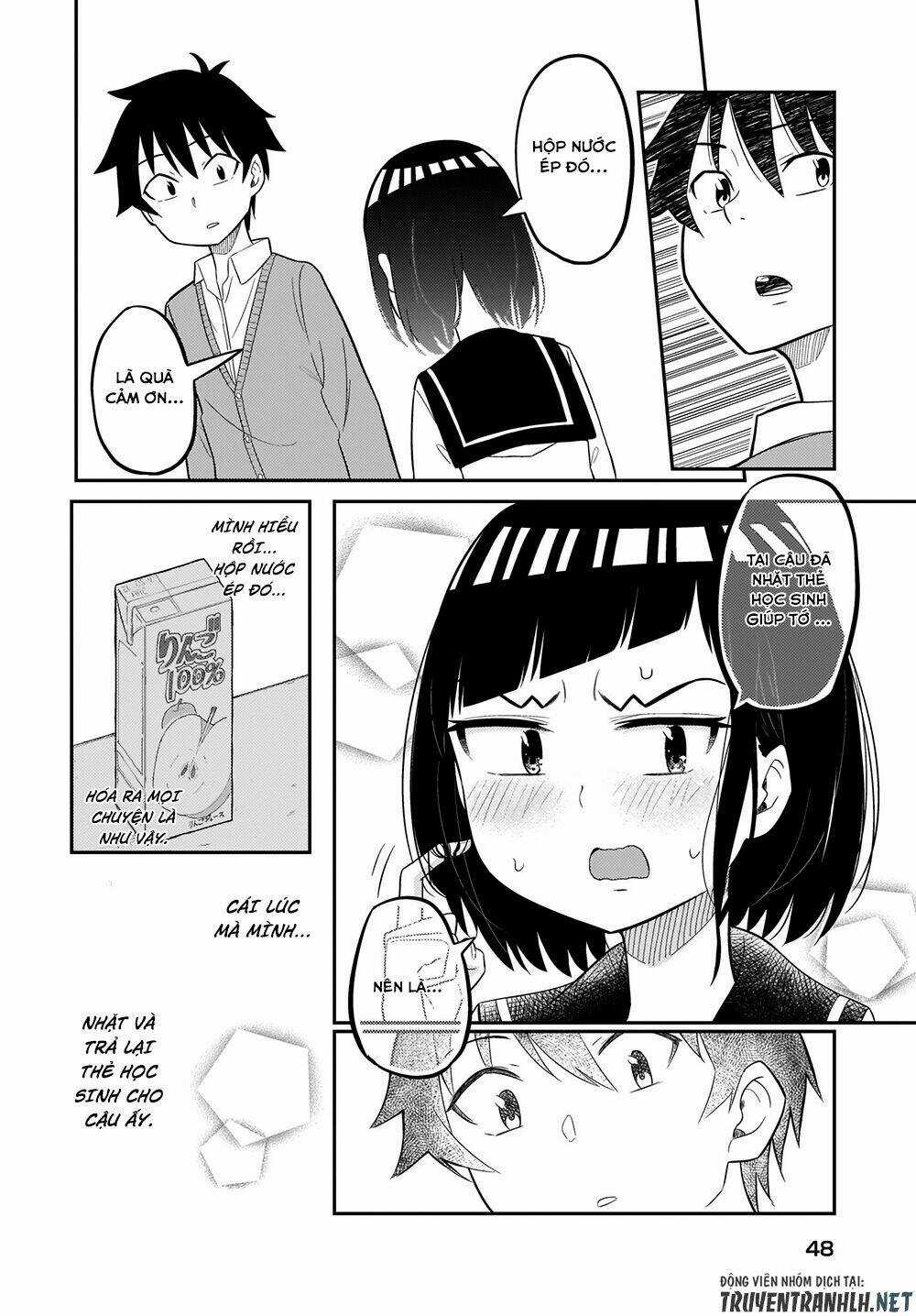 Tanaka-San Trong Lớp Tôi Thật Sự Là Siêu Đáng Sợ Chapter 1 trang 11