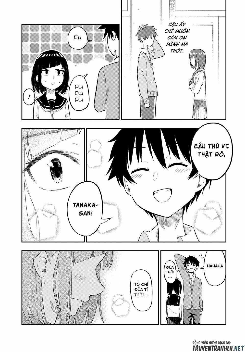 Tanaka-San Trong Lớp Tôi Thật Sự Là Siêu Đáng Sợ Chapter 1 trang 12