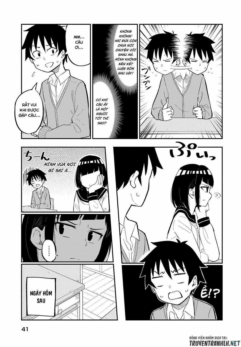 Tanaka-San Trong Lớp Tôi Thật Sự Là Siêu Đáng Sợ Chapter 1 trang 5