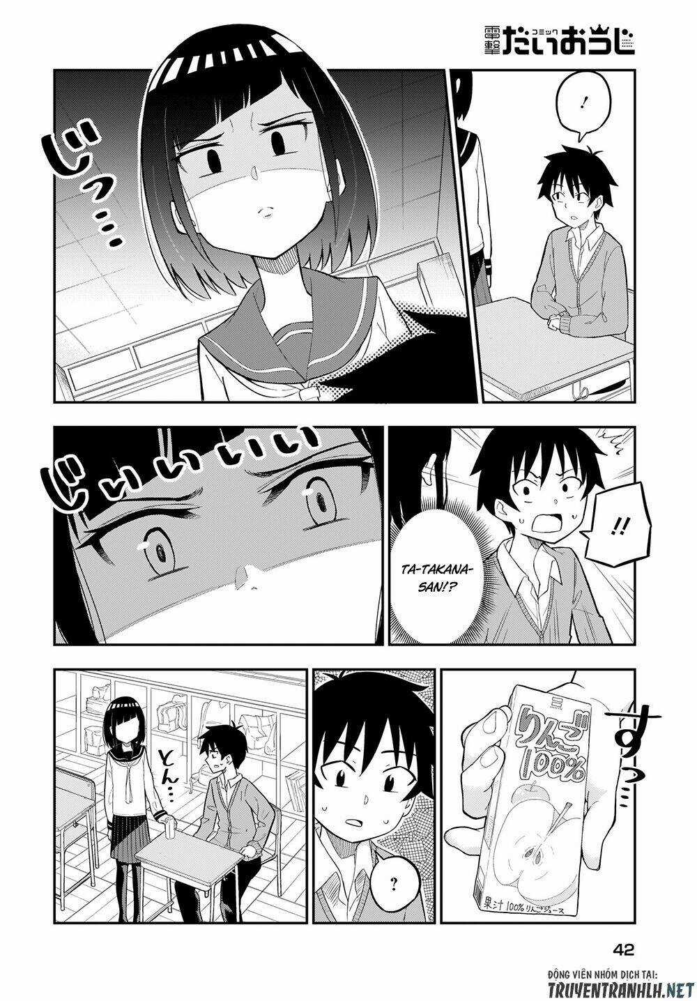 Tanaka-San Trong Lớp Tôi Thật Sự Là Siêu Đáng Sợ Chapter 1 trang 6